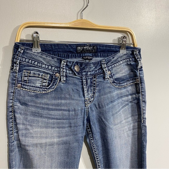 Silver Jeans Tuesday boot cute flare 28/31 - Picture 4 of 10